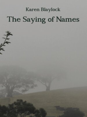 cover image of The Saying of Names